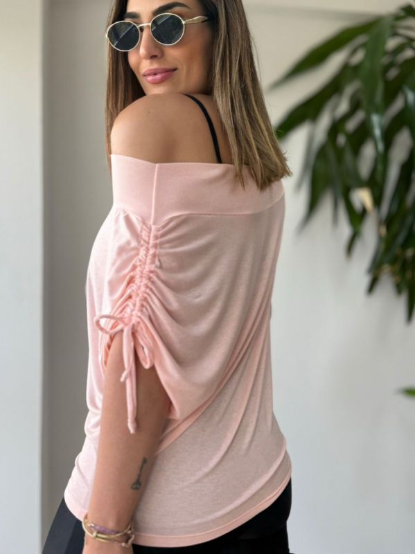 BLUSA PUXADINHA OMBRO 