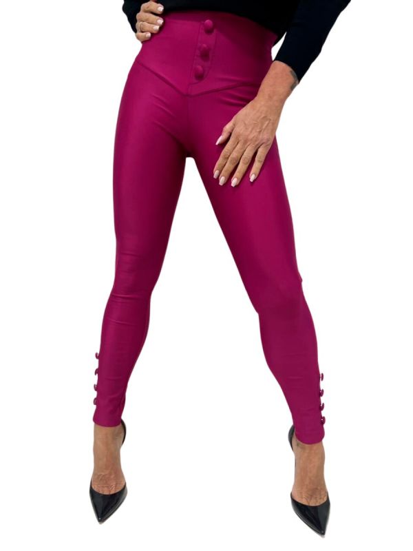 CALCA SKINNY SCULPY BOTOES 