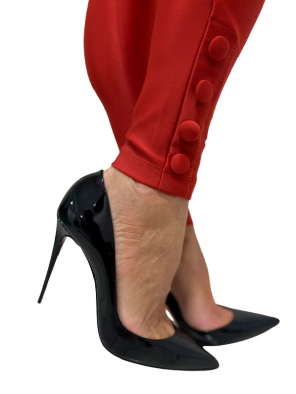 CALCA SKINNY SCULPY BOTOES 