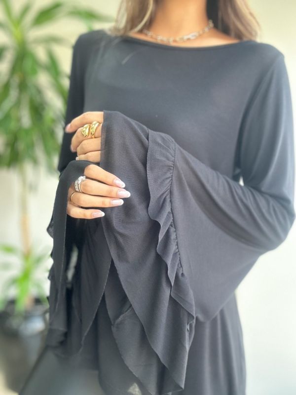 BLUSA MANGA SINO DUPLA