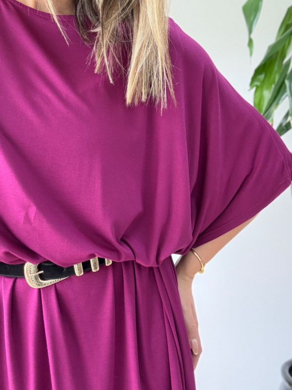 VESTIDO AMPLO DESIGUAL