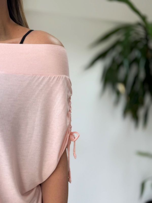 BLUSA PUXADINHA OMBRO 