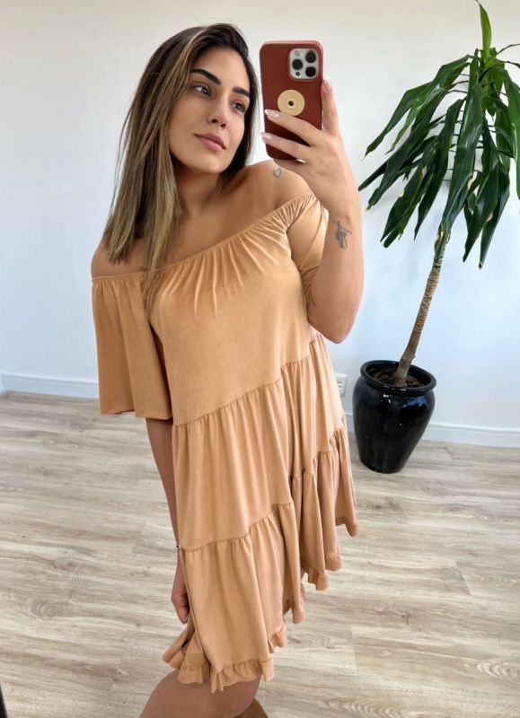 VESTIDO CIGANA SUEDE