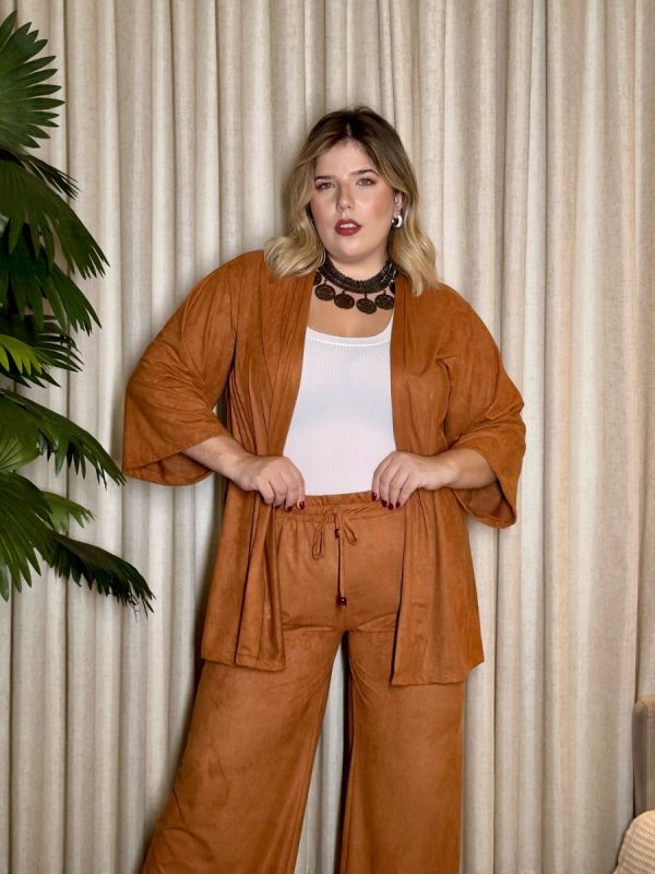 KIMONO CURTO SUEDE