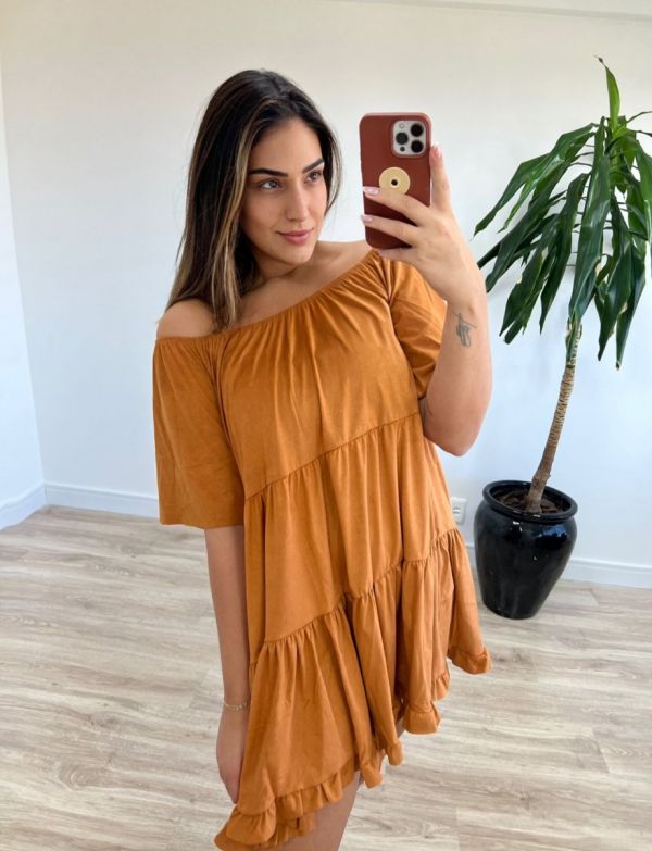 VESTIDO CIGANA SUEDE