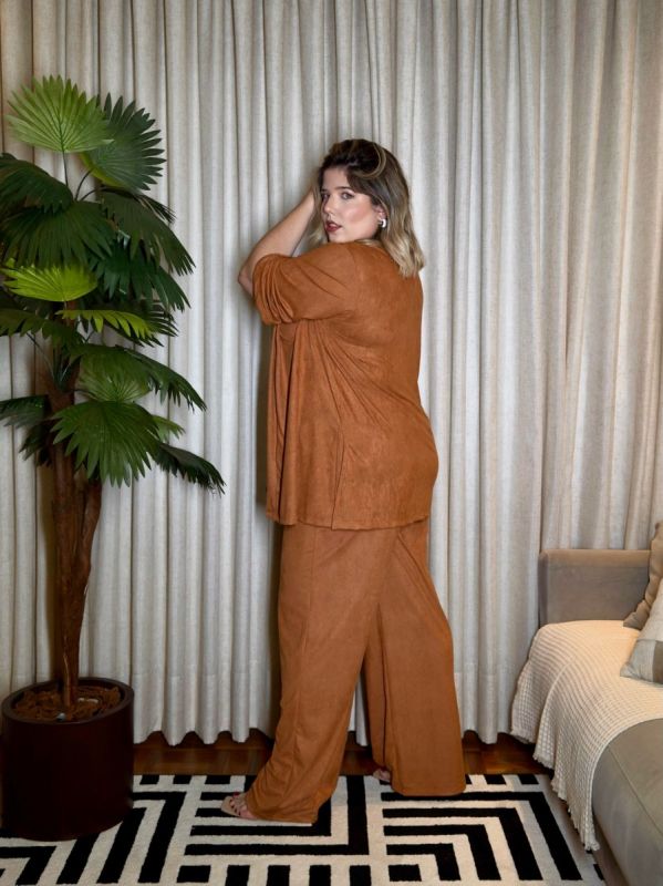 KIMONO CURTO SUEDE