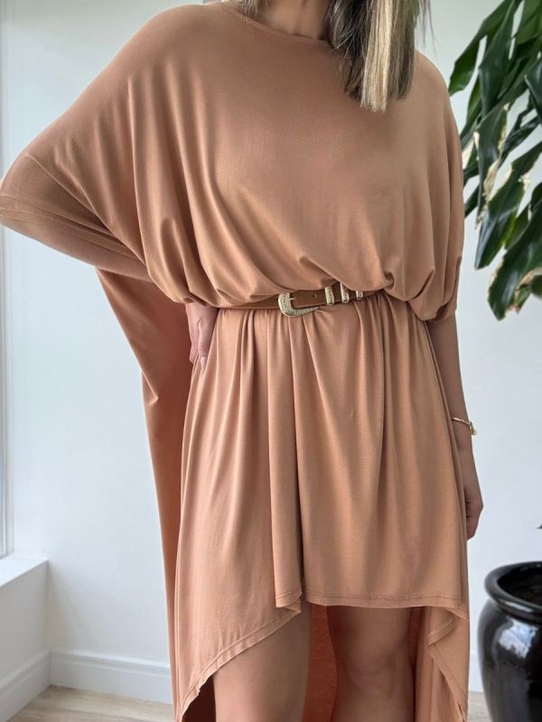 VESTIDO AMPLO DESIGUAL