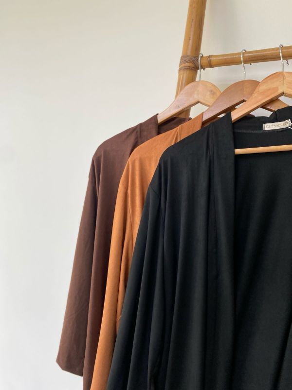KIMONO CURTO SUEDE
