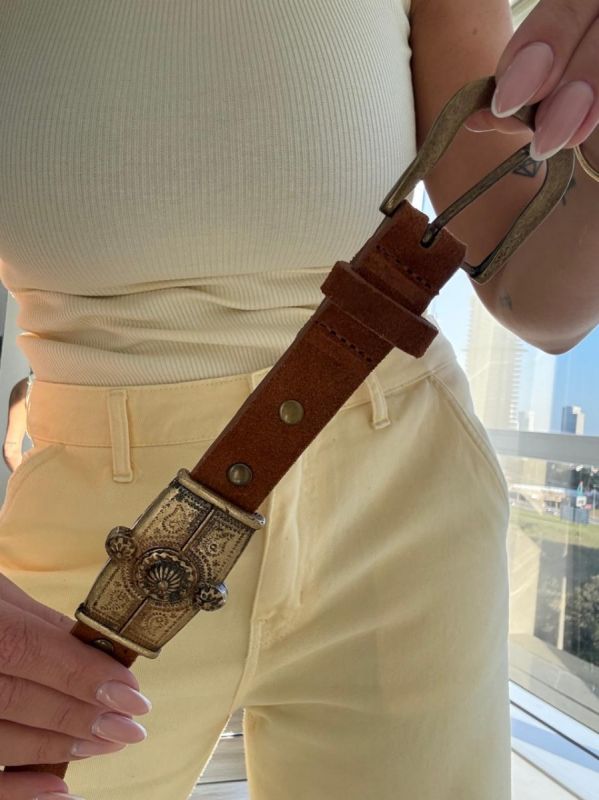 CINTO CAMURCA ARMOUR CARAMELO