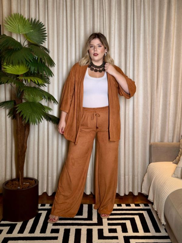 KIMONO CURTO SUEDE