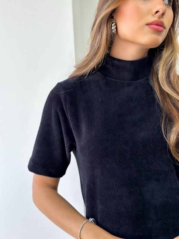 VESTIDO MIDI VELUDO