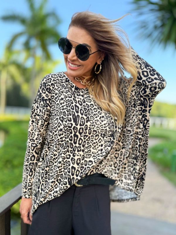BLUSA BIG ANIMAL PRINT MEMORIES