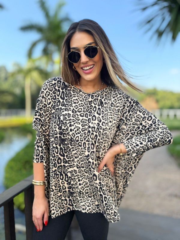 BLUSA BIG ANIMAL PRINT MEMORIES