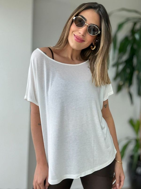 BLUSA OMBRO A OMBRO EM SOFT 