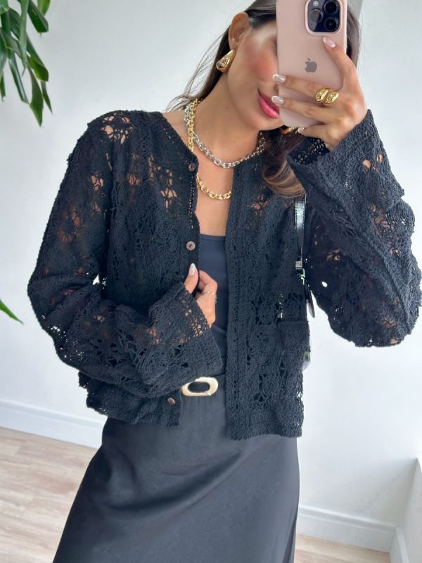 CASAQUETE CROCHE LILY 