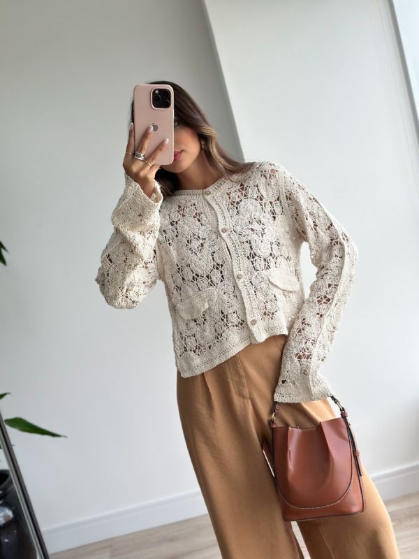 CASAQUETE CROCHE LILY 