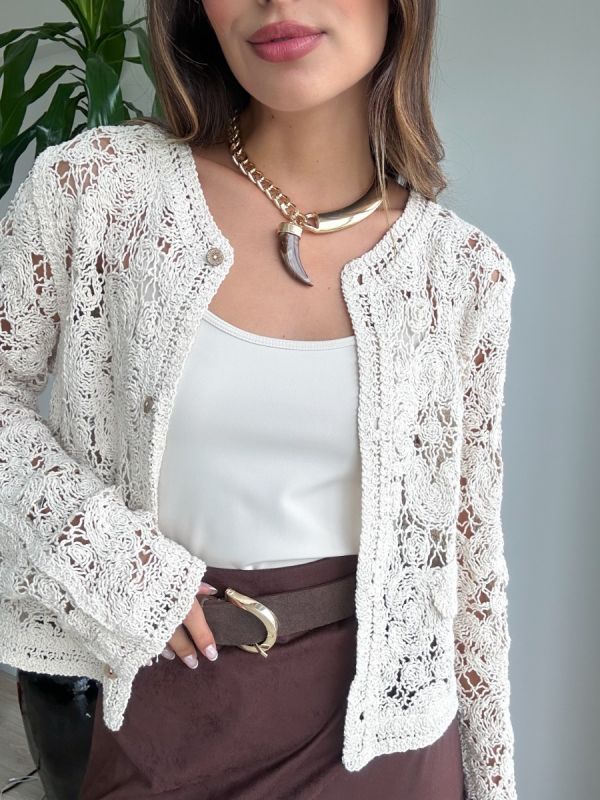CASAQUETE CROCHE LILY 