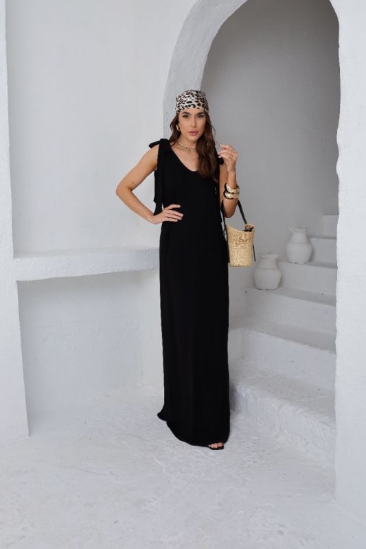 VESTIDO LONGO AMARRACAO
