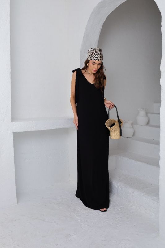 VESTIDO LONGO AMARRACAO