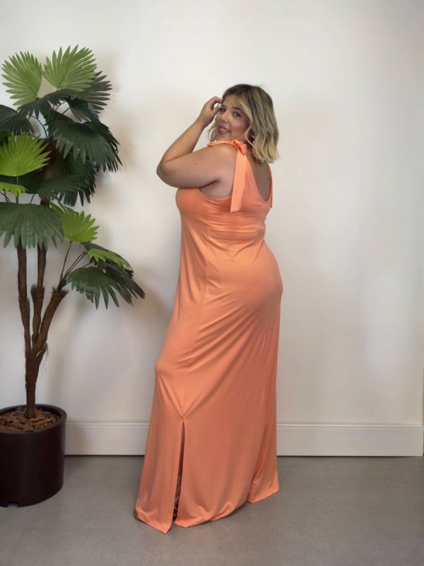 VESTIDO LONGO AMARRACAO