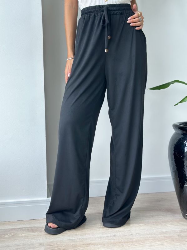 CALCA PANTALONA SUEDE COM PONTEIRA