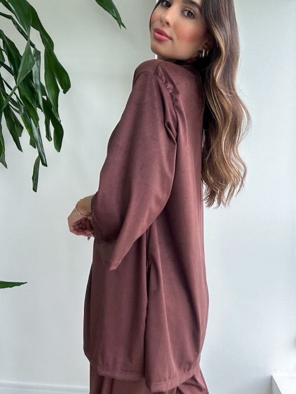 KIMONO CURTO SUEDE