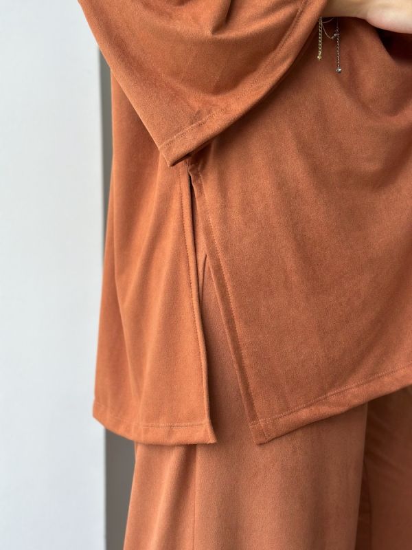 KIMONO CURTO SUEDE