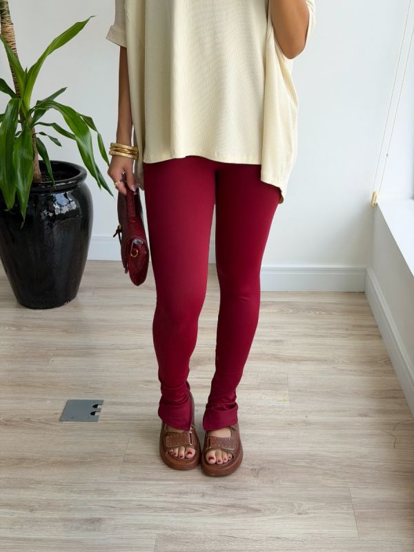 BLUSA BIG SEM MANGA RIB