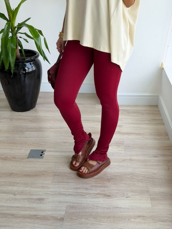 BLUSA BIG SEM MANGA RIB