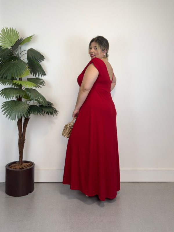 VESTIDO LONGO LOLLA RED 