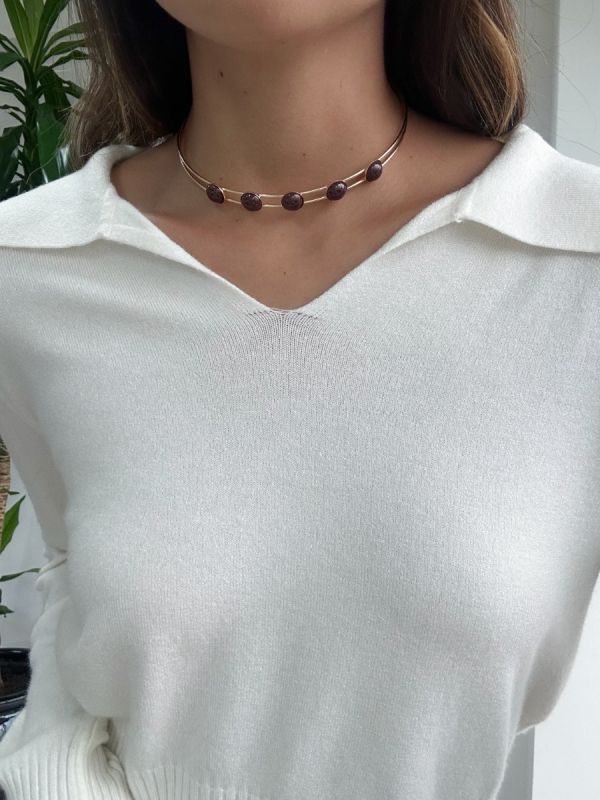 CHOKER PEDRAS
