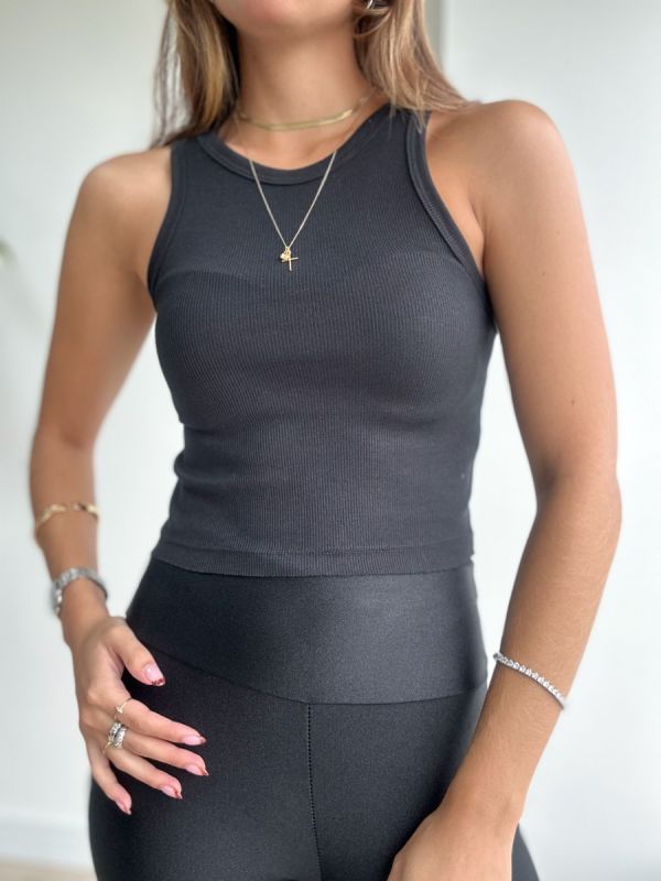 CROPPED RIB