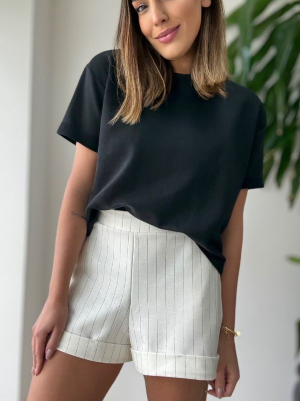 SHORTS ALFAIATARIA RISCA DE GIZ 
