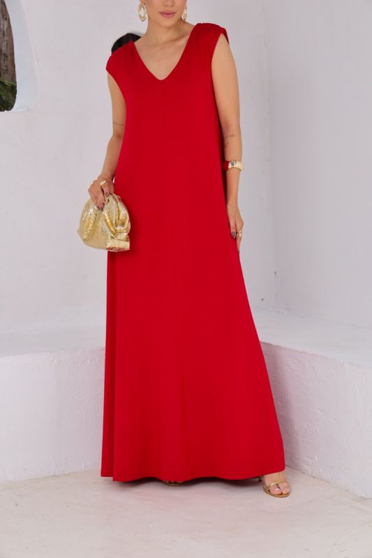 VESTIDO LONGO LOLLA RED 