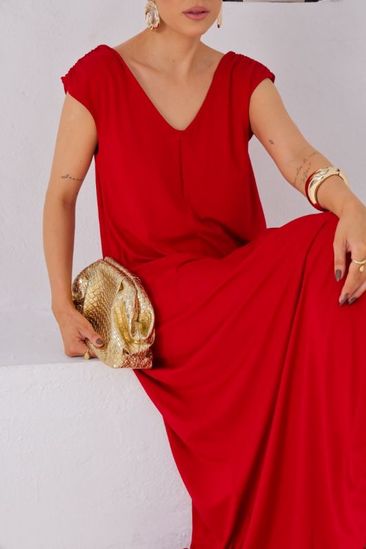 VESTIDO LONGO LOLLA RED 
