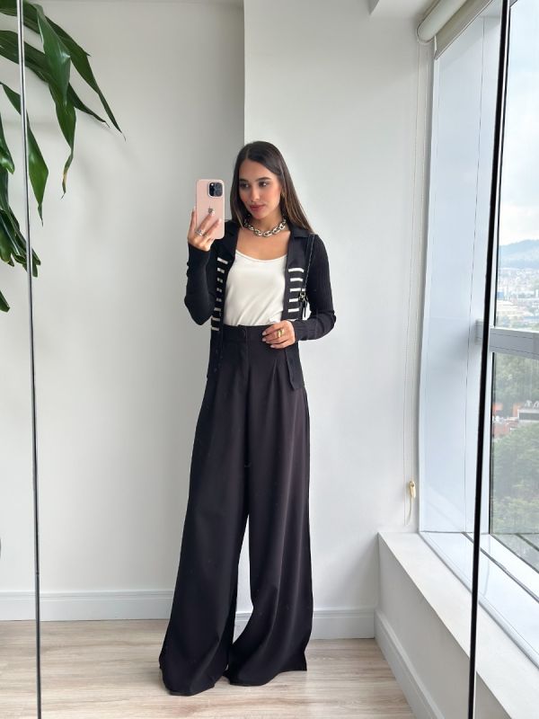CARDIGAN LISTRADO 