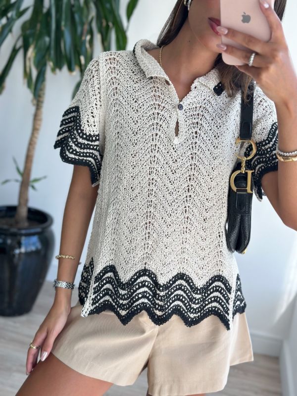POLO CROCHE