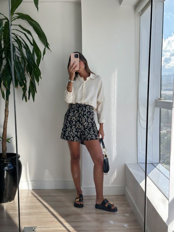 SHORTS FLORA 