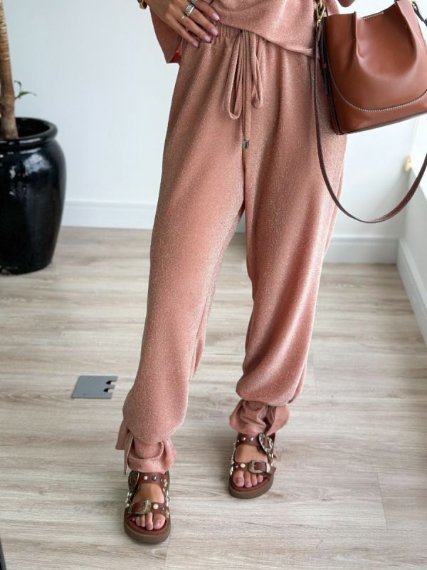 CALÇA LUREX AMARRAÇÃO