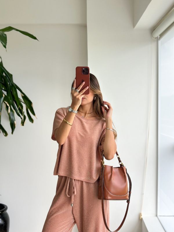 CALÇA LUREX AMARRAÇÃO