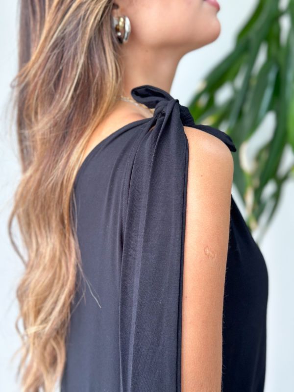 VESTIDO LONGO AMARRACAO