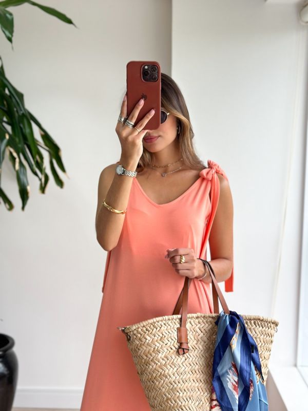 VESTIDO LONGO AMARRACAO