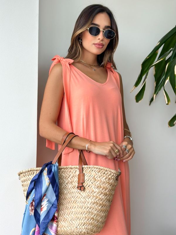 VESTIDO LONGO AMARRACAO