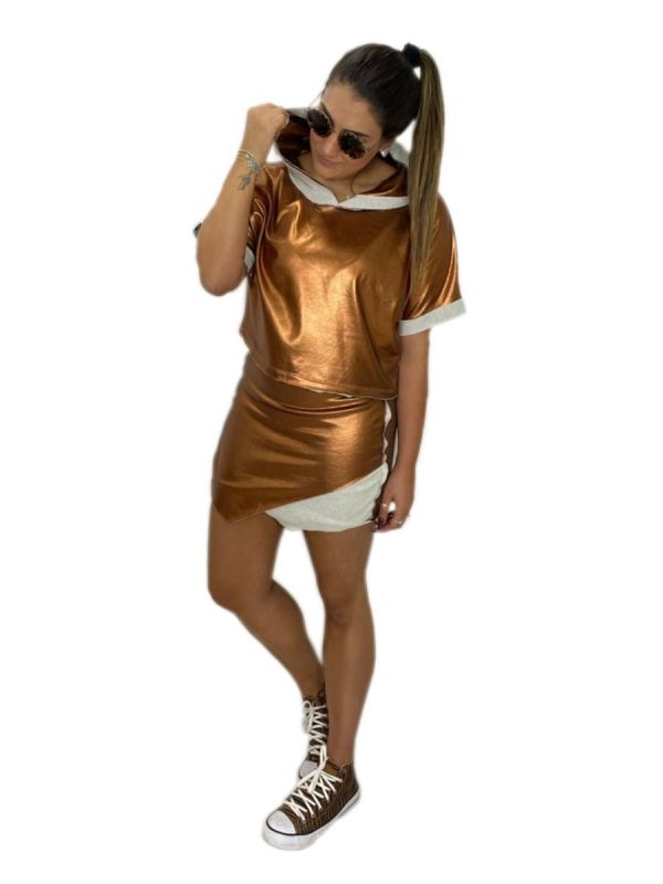 SAIA MOLETOM ROSE GOLD