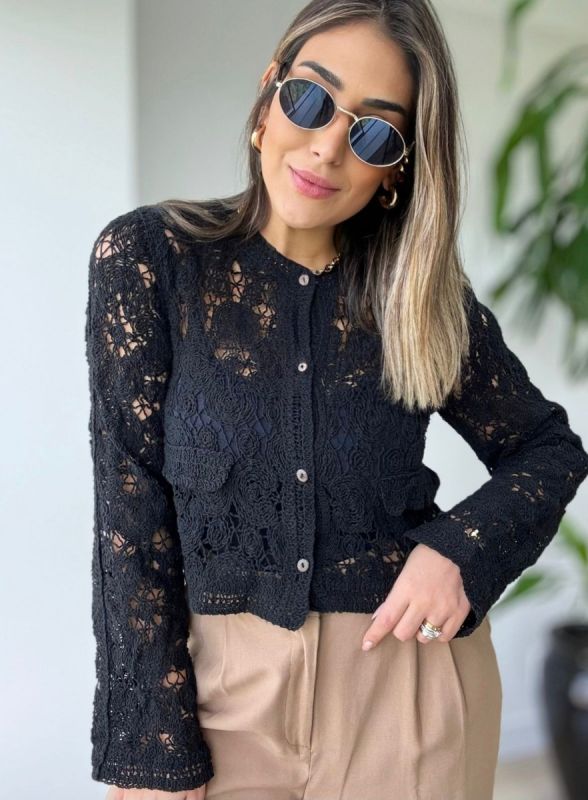 CASAQUETE CROCHE LILY 