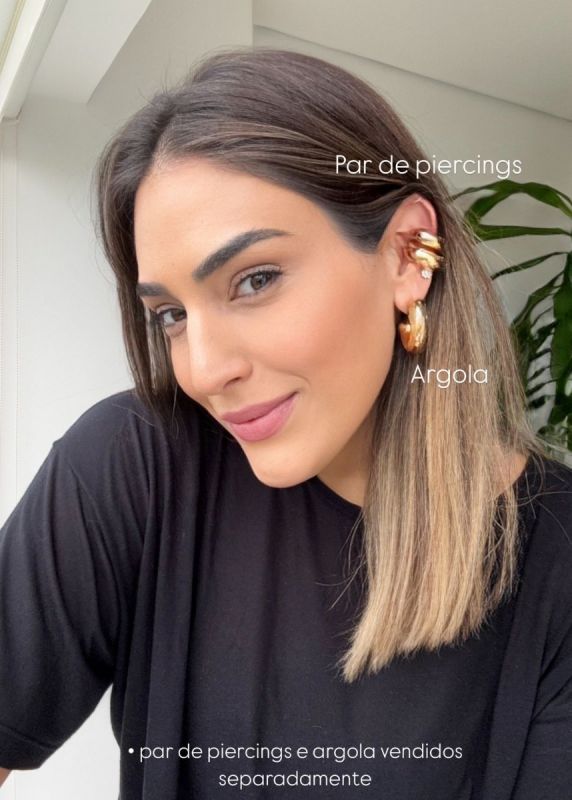 PAR DE PIERCINGS DA MI
