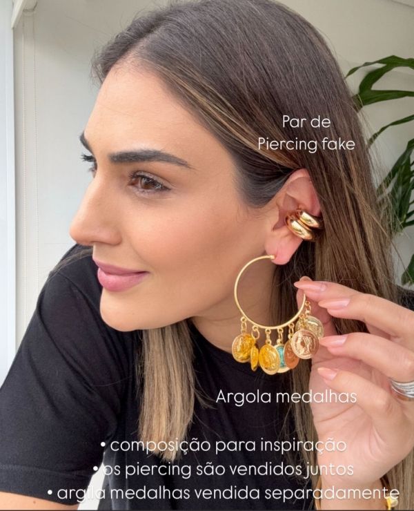 PAR DE PIERCINGS DA MI