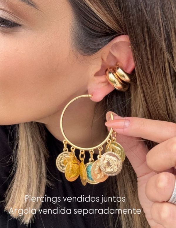 PAR DE PIERCINGS DA MI