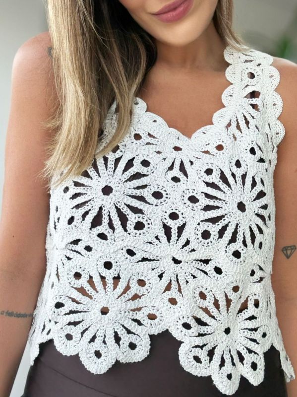 REGATA CROCHE FLOWER