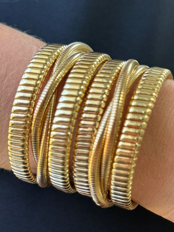 BRACELETE TRIO DOURADO